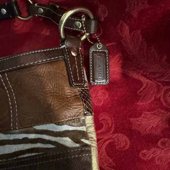 Coach Holiday Patchwork Bag #10434 - Picture 4 of 10